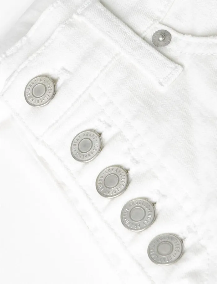 Jeans Women Lucky Brand Mid Rise Ava Skinny Jean Clean White