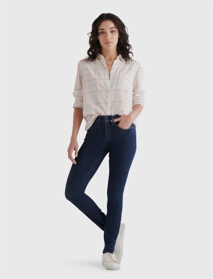 Jeans Women Lucky Brand Mid Rise Ava Super Skinny Jean All Embracing