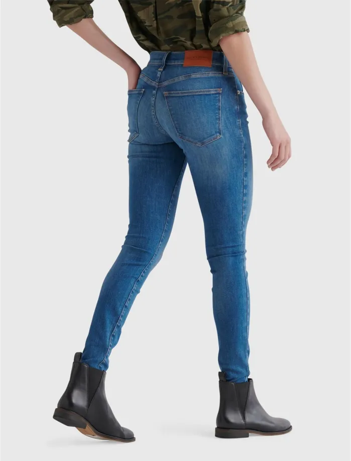 Jeans Women Lucky Brand Mid Rise Ava Super Skinny Jean Sunrise