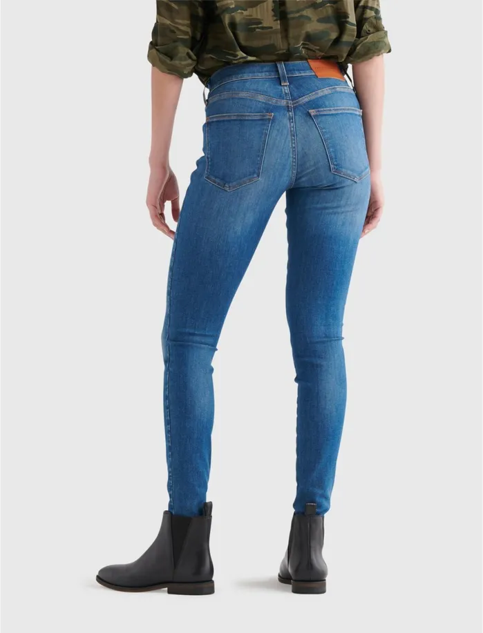 Jeans Women Lucky Brand Mid Rise Ava Super Skinny Jean Sunrise