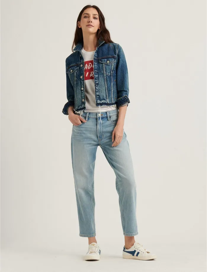 Jeans Women Lucky Brand Mid Rise Boyfriend Jean Reverence