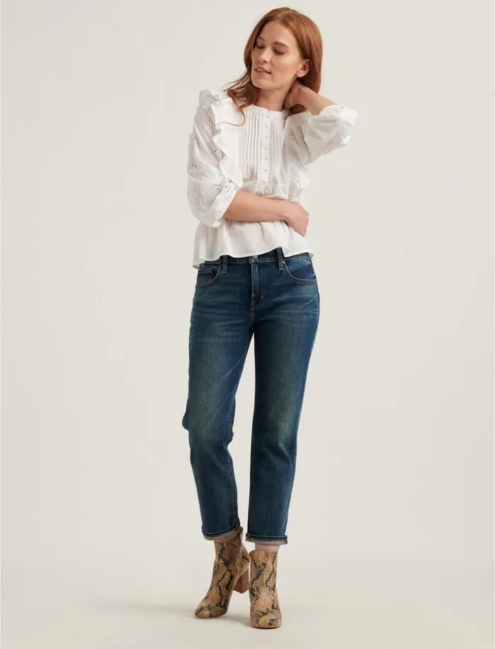 Jeans Women Lucky Brand Mid Rise Sienna Boyfriend Jean Beverly Glen