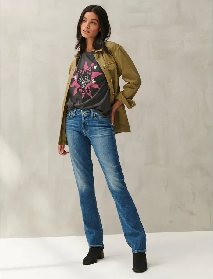 Jeans Women Lucky Brand Mid Rise Sweet Straight Jean Sweeny