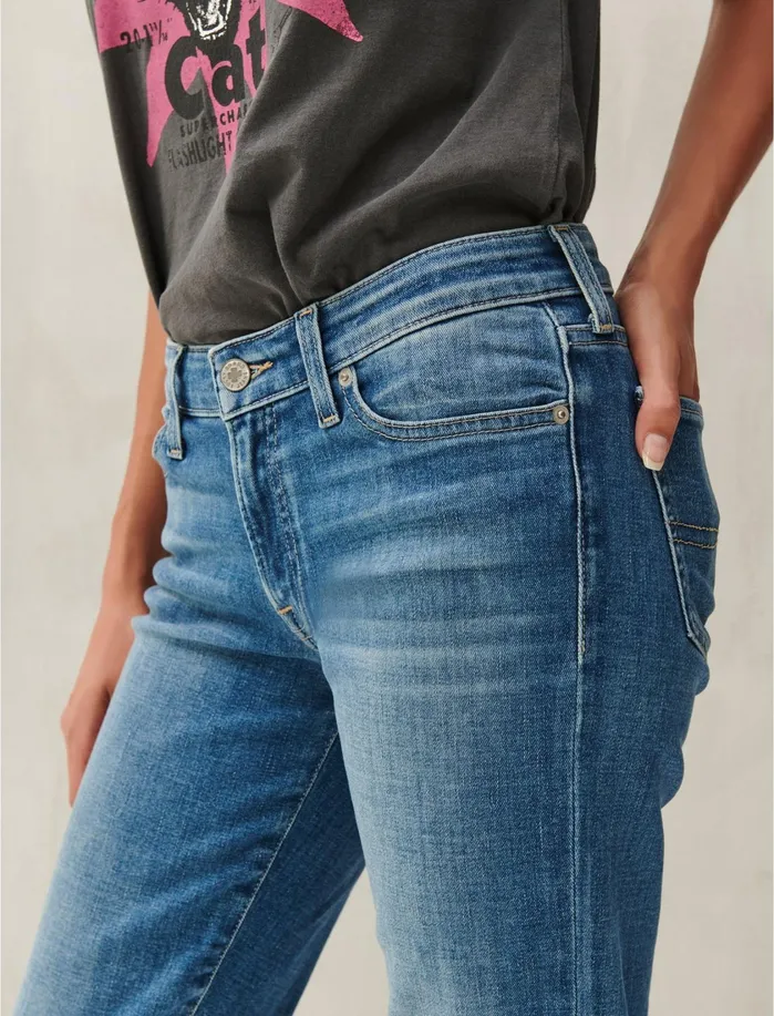Jeans Women Lucky Brand Mid Rise Sweet Straight Jean Sweeny