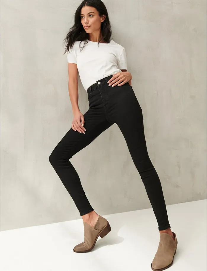 Jeans Women Lucky Brand Uni Fit High Rise Skinny Jean Universal Midnight