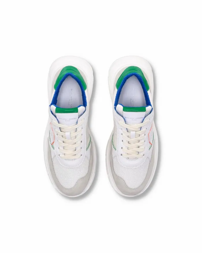 Kids Antibes Sneakers White Fuchsia Shoes For Junior Philippe Model Paris Kids Junior 2840
