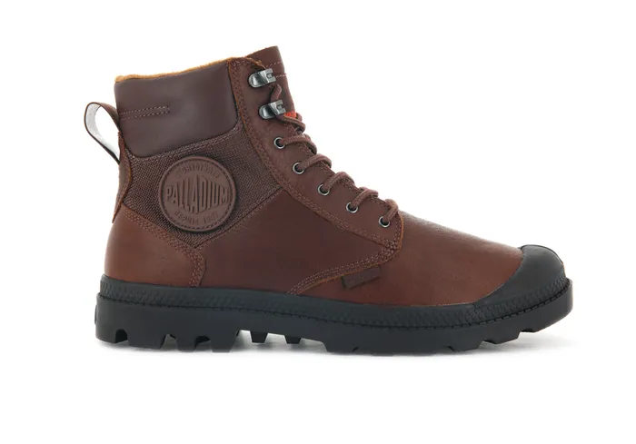 Kids PAMPA SHIELD WP LTH Palladium Boots