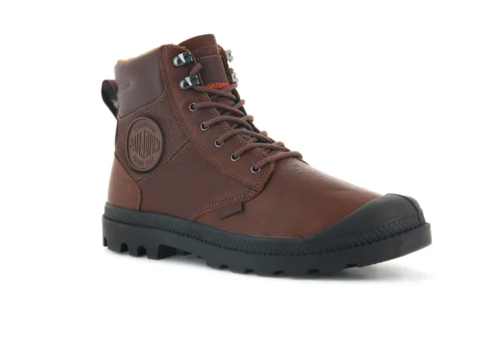 Kids PAMPA SHIELD WP LTH Palladium Boots
