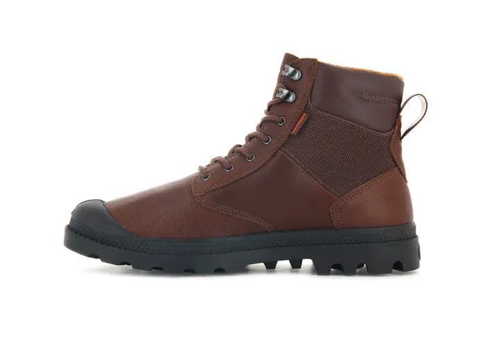 Kids PAMPA SHIELD WP LTH Palladium Boots