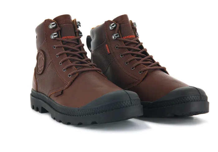 Kids PAMPA SHIELD WP LTH Palladium Boots