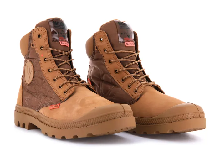Kids PAMPA X DESTINY WATERPROOF Palladium Boots