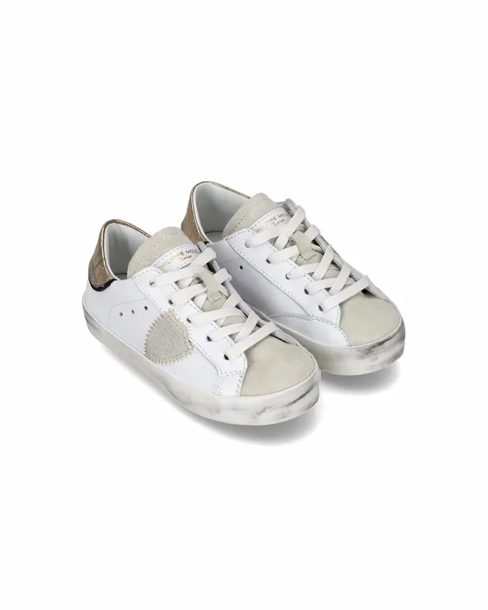 Kids Paris Sneakers Baby039s WhiteGold Shoes Paris Philippe Model Paris Kids Baby 1627 Kids Paris Sneakers Baby039s WhiteGold Shoes Paris Philippe Model Paris Kids Baby 1627