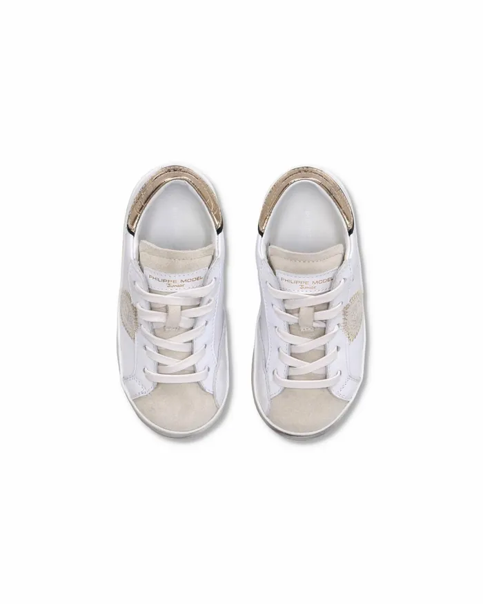 Kids Paris Sneakers Baby039s WhiteGold Shoes Paris Philippe Model Paris Kids Baby 1627