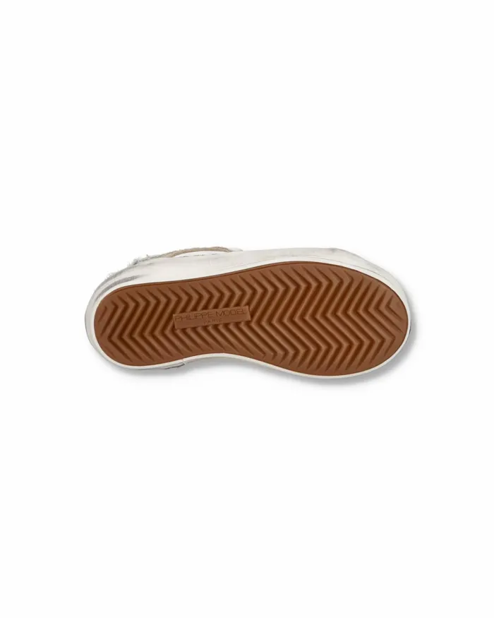 Kids Paris Sneakers Baby039s White Gold Shoes Philippe Model Paris Kids Baby 1627