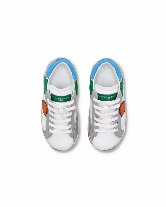 Kids Paris Sneakers Baby039s White Green Shoes Philippe Model Paris Kids Baby 1627
