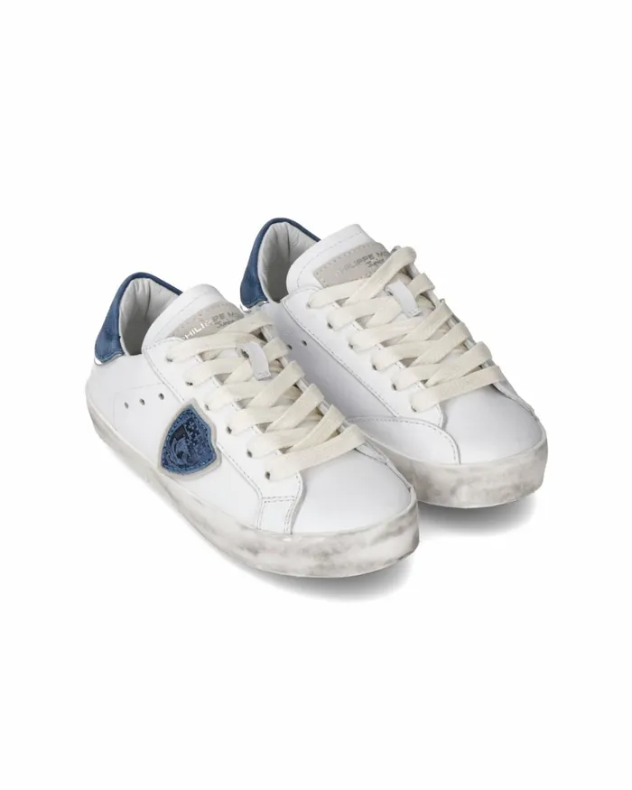 Kids Prsx Sneakers Junior039s WhiteBlue Shoes Philippe Model Paris Kids Junior 2840 Kids Prsx Sneakers Junior039s WhiteBlue Shoes Philippe Model Paris Kids Junior 2840
