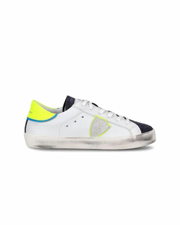 Kids Prsx Sneakers Junior039s WhiteYellow Shoes Philippe Model Paris Kids Junior 2840