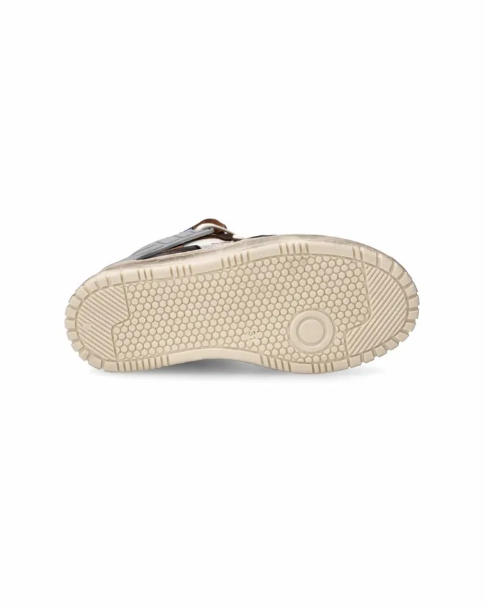 Kids Sneakers La Grande Tennis Kids White Blue JUNIOR Philippe Model Paris Kids Junior 2840