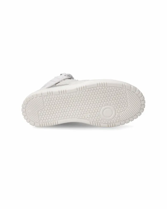 Kids Sneakers La Grande Tennis Kids White Silver JUNIOR Philippe Model Paris Kids Junior 2840