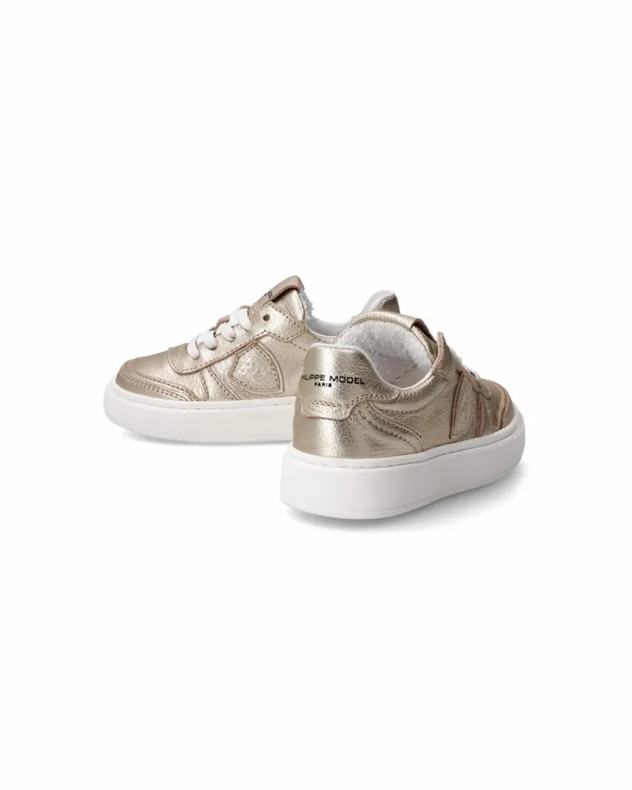 Kids Sneakers Nice Tennis Baby Gold BABY Philippe Model Paris Kids Baby 1627