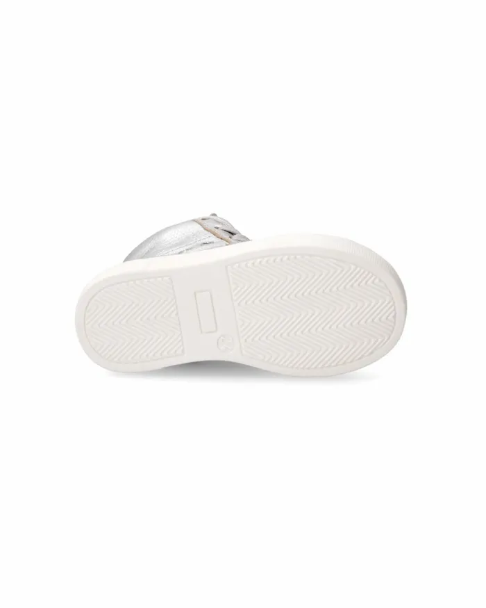 Kids Sneakers Paris Haute Tennis Baby Silver BABY Philippe Model Paris Kids Mini Me