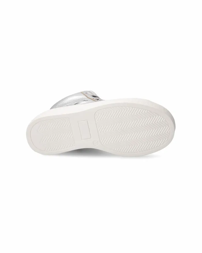 Kids Sneakers Paris Haute Tennis Kids Silver JUNIOR Philippe Model Paris Kids Mini Me
