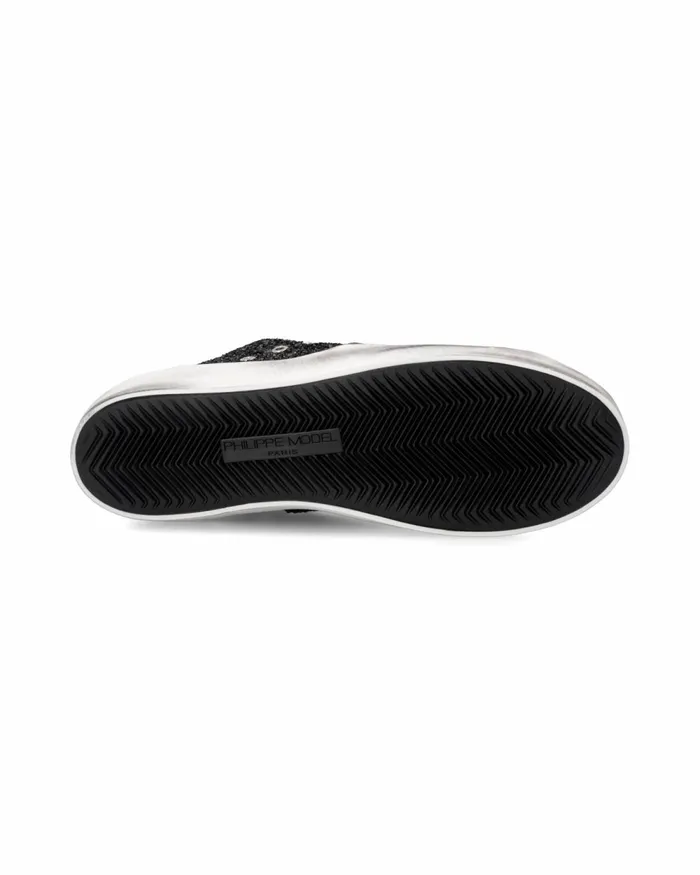 Kids Sneakers Paris Tennis Junior Black JUNIOR Philippe Model Paris Kids Junior 2840