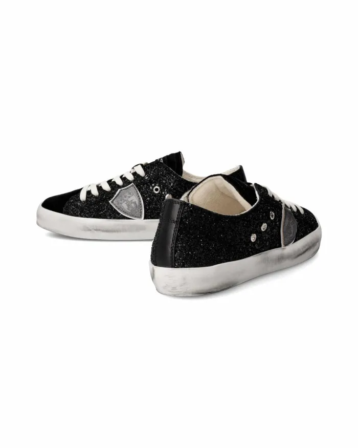 Kids Sneakers Paris Tennis Junior Black JUNIOR Philippe Model Paris Kids Junior 2840