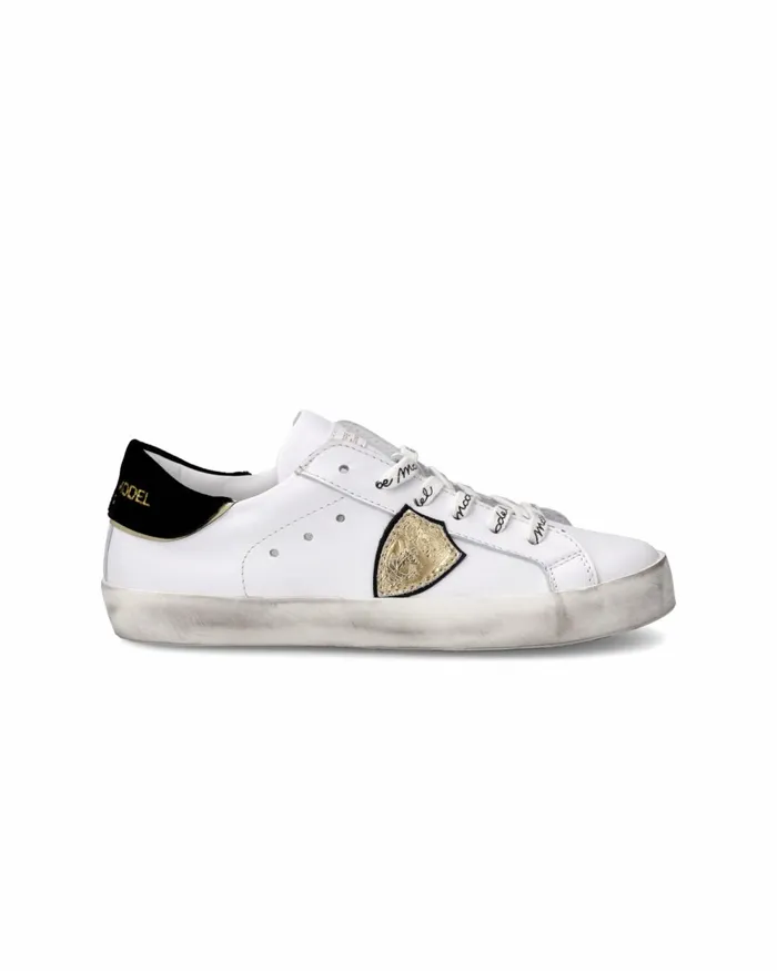 Kids Sneakers Paris Tennis Kids White Brown JUNIOR Philippe Model Paris Kids Junior 2840