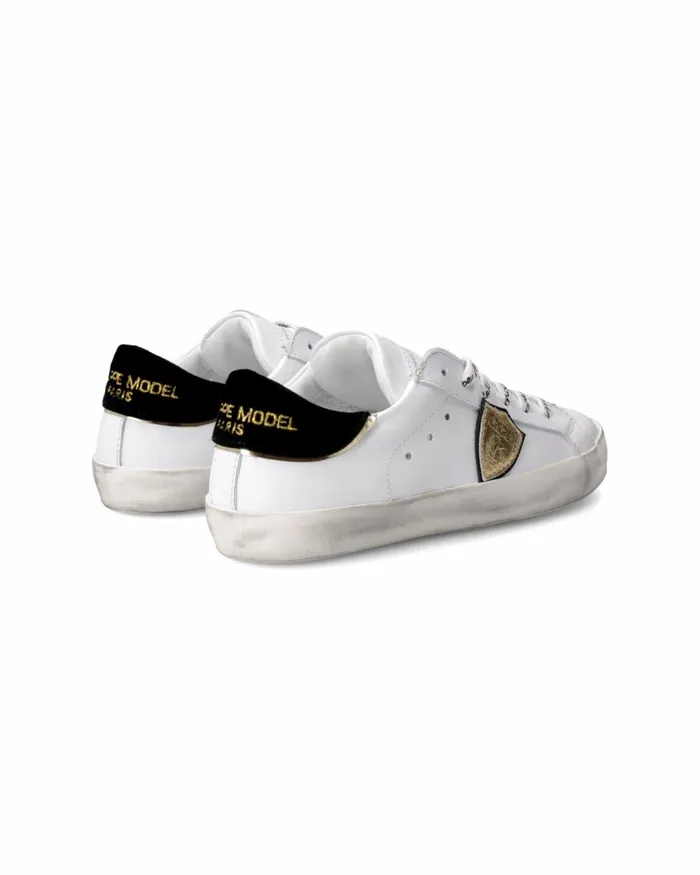 Kids Sneakers Paris Tennis Kids White Brown JUNIOR Philippe Model Paris Kids Junior 2840