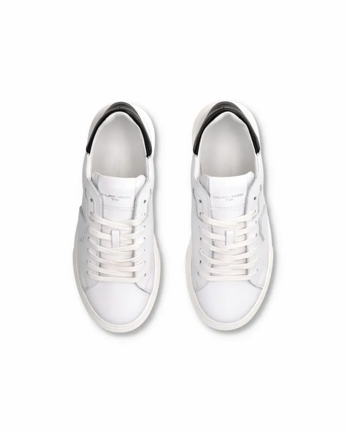 Kids Sneakers Temple Tennis Junior White Green JUNIOR Philippe Model Paris Kids Junior 2840