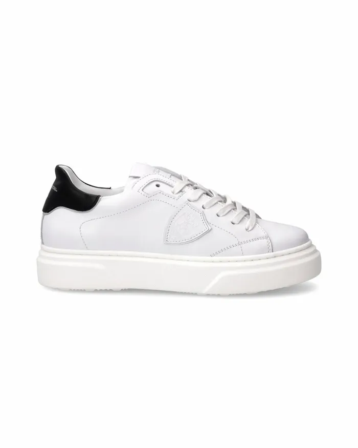 Kids Sneakers Temple Tennis Junior White Green JUNIOR Philippe Model Paris Kids Junior 2840