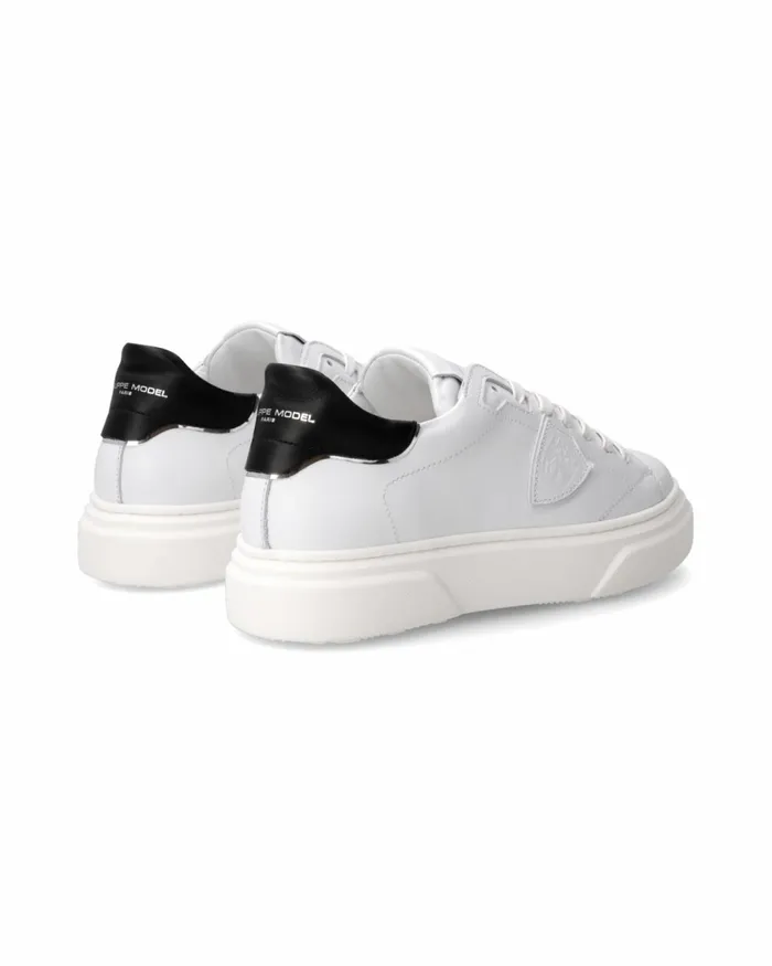 Kids Sneakers Temple Tennis Junior White Green JUNIOR Philippe Model Paris Kids Junior 2840