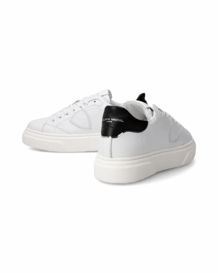 Kids Sneakers Temple Tennis Junior White Green JUNIOR Philippe Model Paris Kids Junior 2840