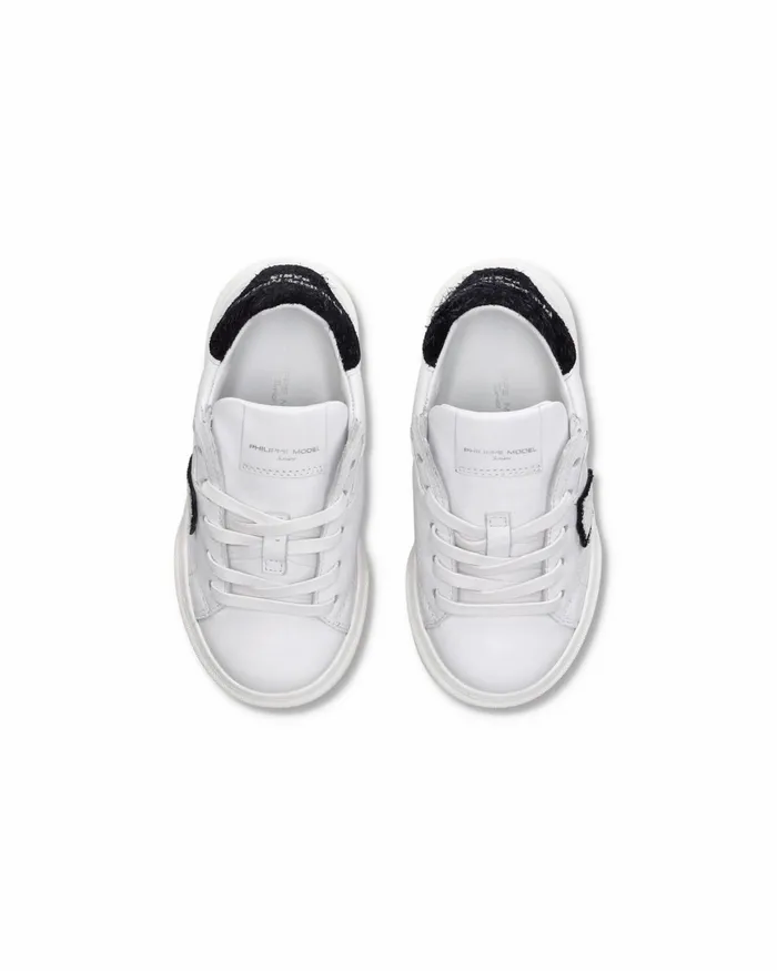 Kids Temple Babies039s WhiteBlue Low Sneakers Philippe Model Paris Kids Baby 1627