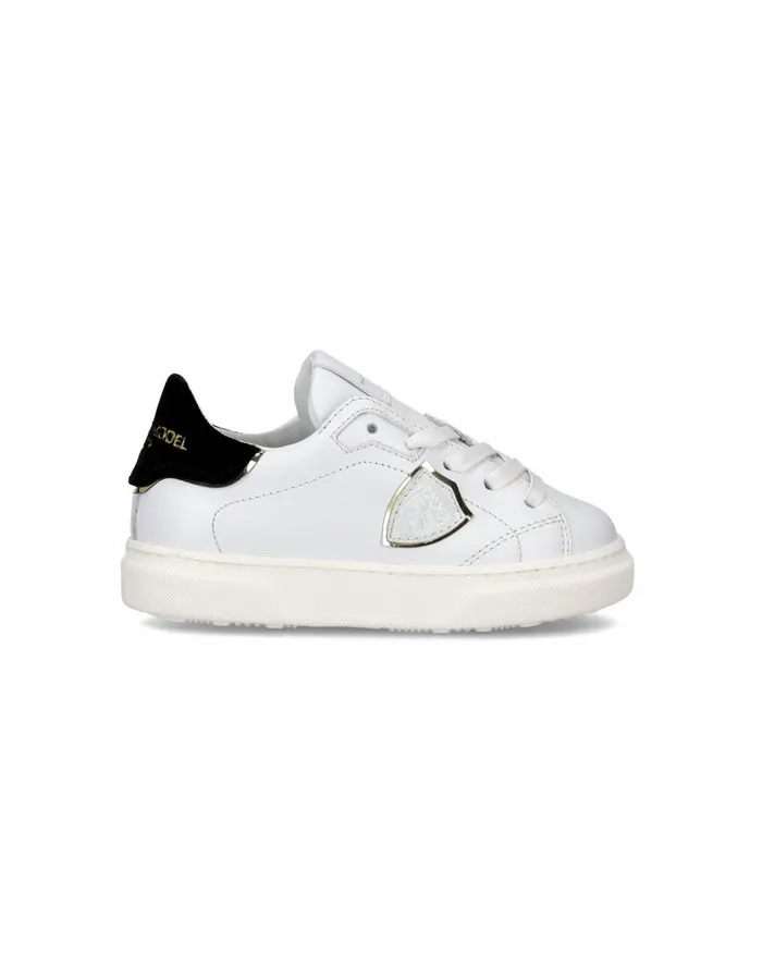 Kids Temple Sneakers Babies039s WhiteBlack Shoes Philippe Model Paris Kids Baby 1627