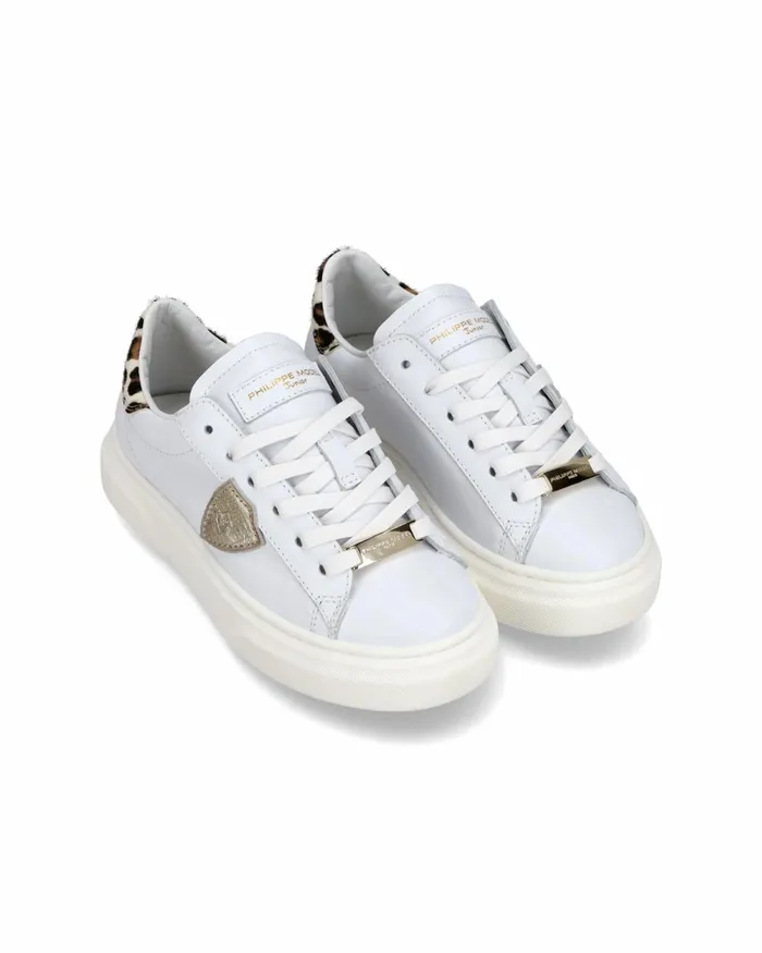 Kids Temple Sneakers Junior039s White Pink Shoes Philippe Model Paris Kids Junior 2840 Kids Temple Sneakers Junior039s White Pink Shoes Philippe Model Paris Kids Junior 2840