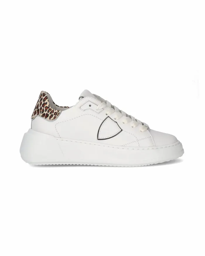 KidsWomen Tres Temple Sneakers WhiteBeige Shoes Philippe Model Paris Kids Mini Me