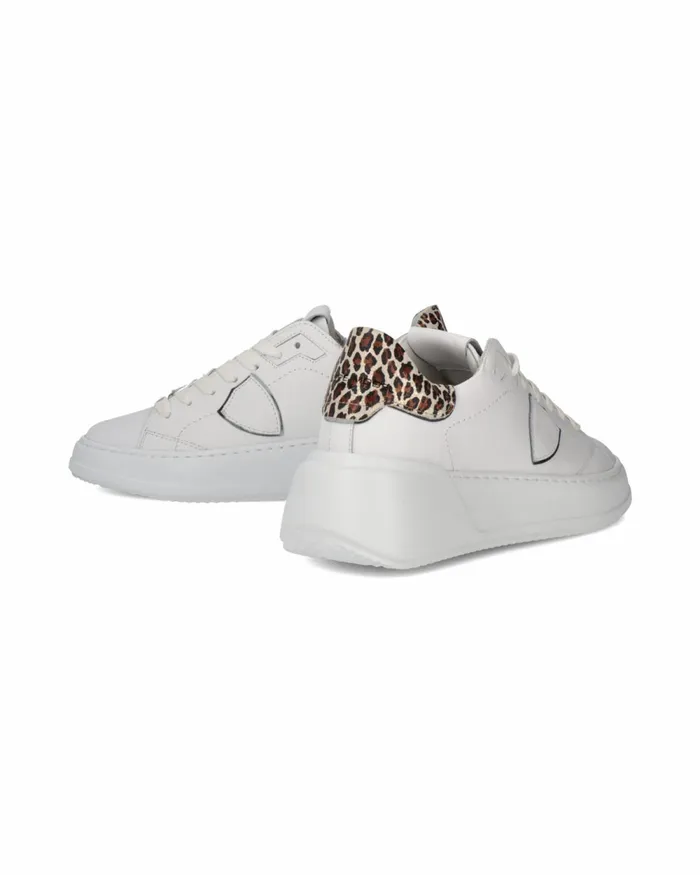 KidsWomen Tres Temple Sneakers WhiteBeige Shoes Philippe Model Paris Kids Mini Me