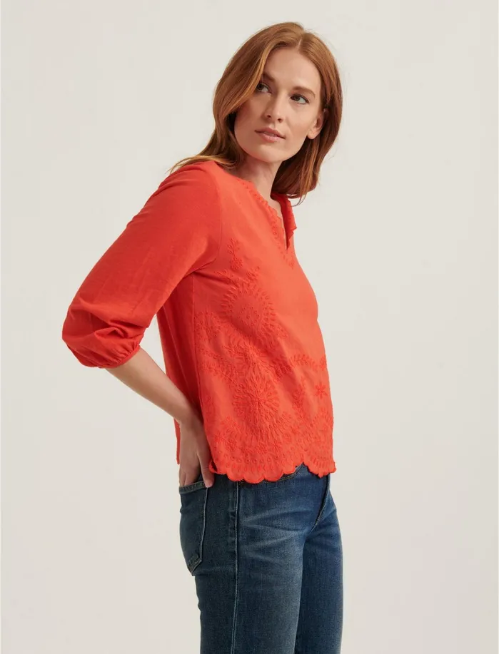 Knit Tops Women Lucky Brand VNeck Long Sleeve Top Grenadine