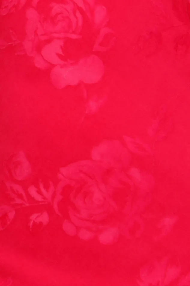 LEILA Dress Jacquard Fushia Women Rouje Dresses