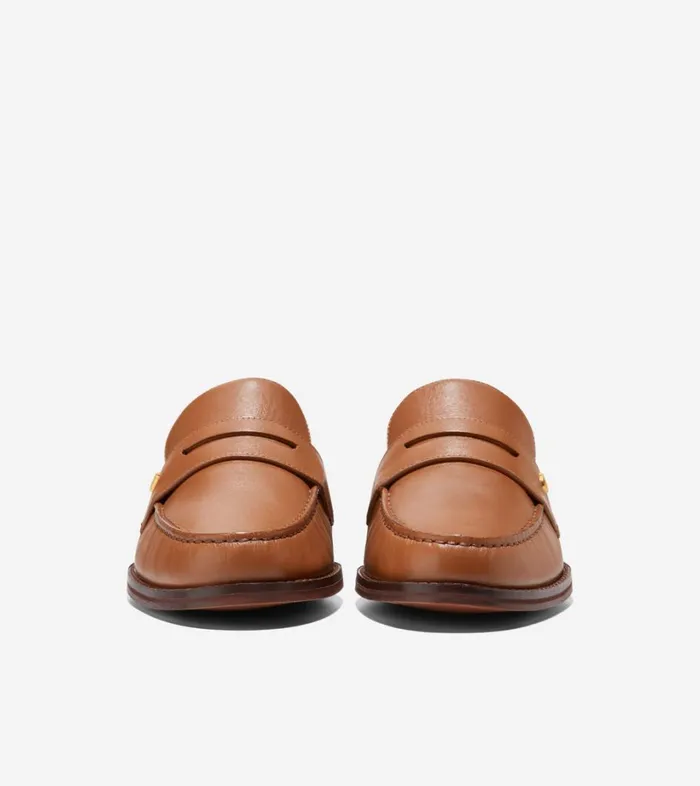 Loafers Women Cole Haan Lux Pinch Penny Loafer Mules Pecan Loafers Women Cole Haan Lux Pinch Penny Loafer Mules Pecan