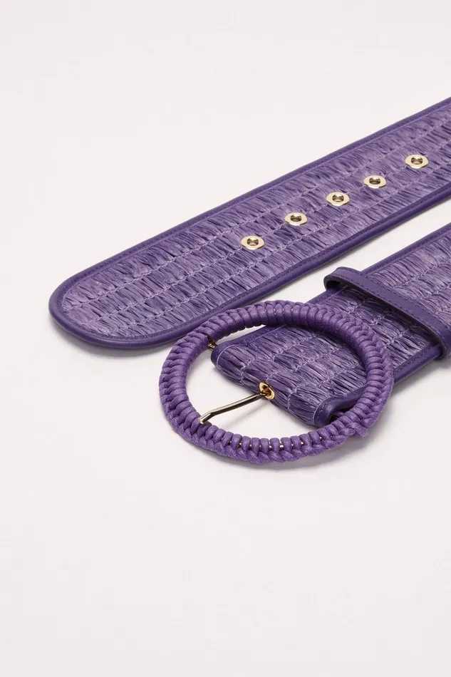 Luisa Spagnoli Belts Dolcenera Purple 8211 Women Luisa Spagnoli Belts Dolcenera Purple 8211 Women