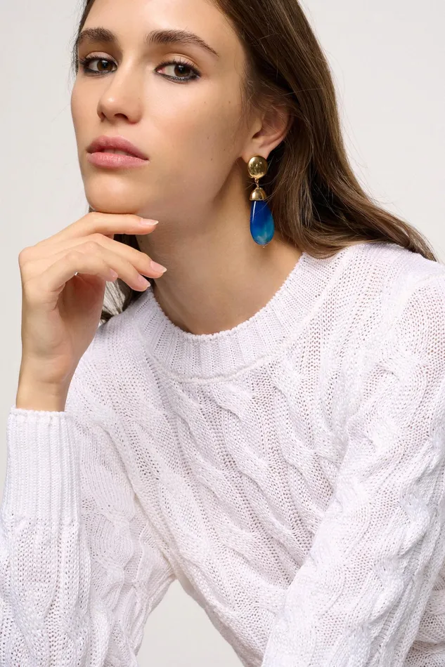 Luisa Spagnoli Bijoux Noel Bluegold 8211 Women Luisa Spagnoli Bijoux Noel Bluegold 8211 Women