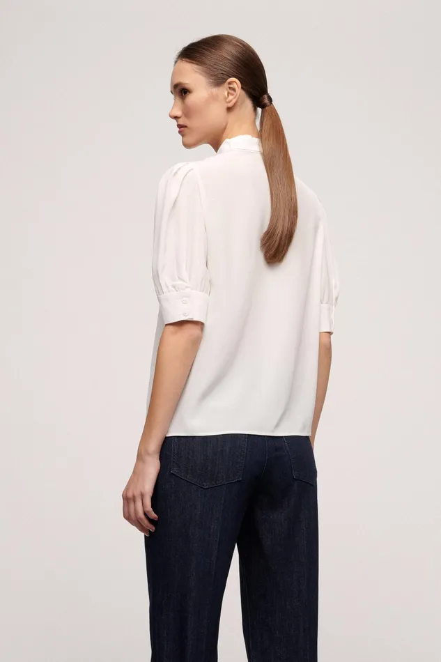Luisa Spagnoli Blouses And Shirts Balti Cream 8211 Women Luisa Spagnoli Blouses And Shirts Balti Cream 8211 Women