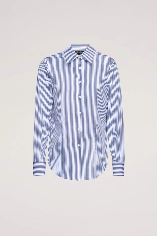 Luisa Spagnoli Blouses And Shirts Balzello Whitelight Blue 8211 Women Luisa Spagnoli Blouses And Shirts Balzello Whitelight Blue 8211 Women