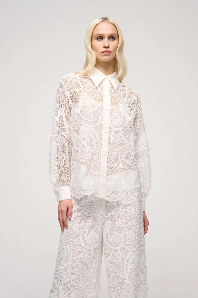 Luisa Spagnoli Blouses And Shirts Basil Cream 8211 Women