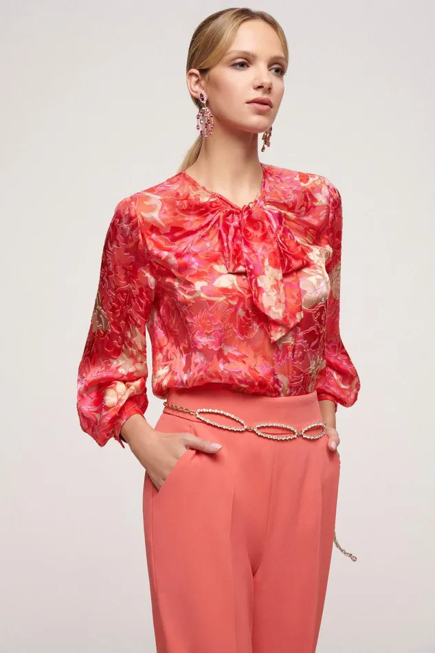 Luisa Spagnoli Blouses And Shirts Bea Coral 8211 Women