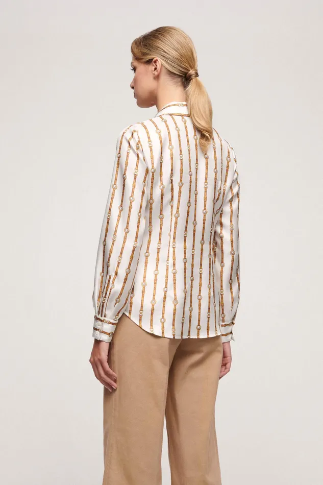 Luisa Spagnoli Blouses And Shirts Blasone Cream 8211 Women Luisa Spagnoli Blouses And Shirts Blasone Cream 8211 Women