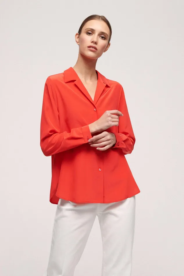 Luisa Spagnoli Blouses And Shirts Bond Coral 8211 Women